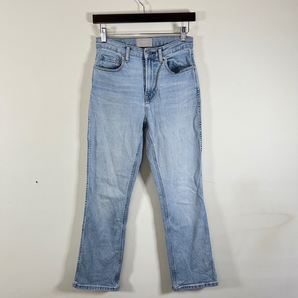 Everlane The Cheeky Bootcut Jean Lightwash High Rise Vintage Inspired Womens 28